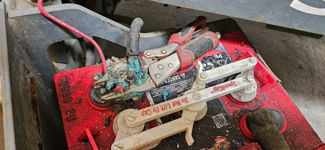 Unreadable Operator Safety Decals